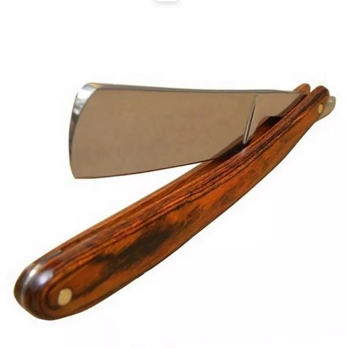 Navalha Aço Lamina Fixa Rustica de Barbear Dobrável Navalha Aço Lamina Fixa Rustica de Barbear Dobrável